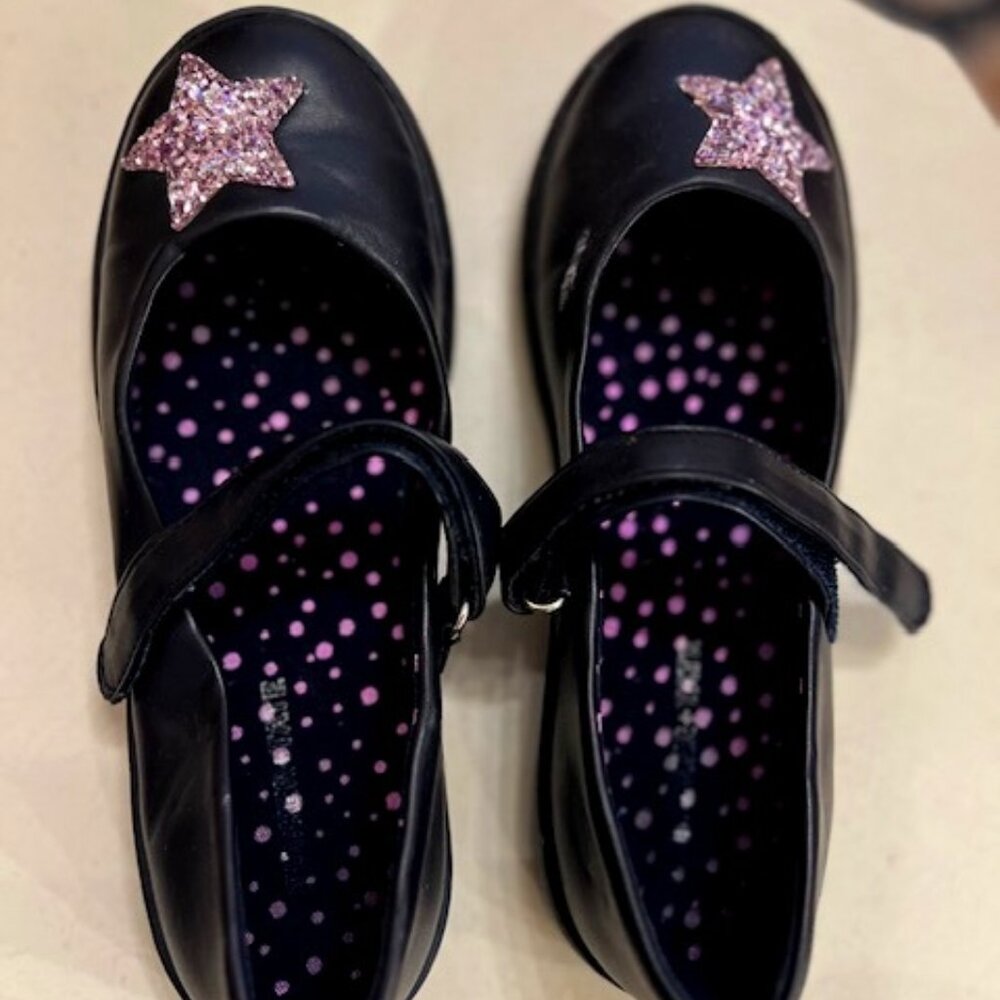 Tucker & Tate Girls Navy dress shoes, size 1